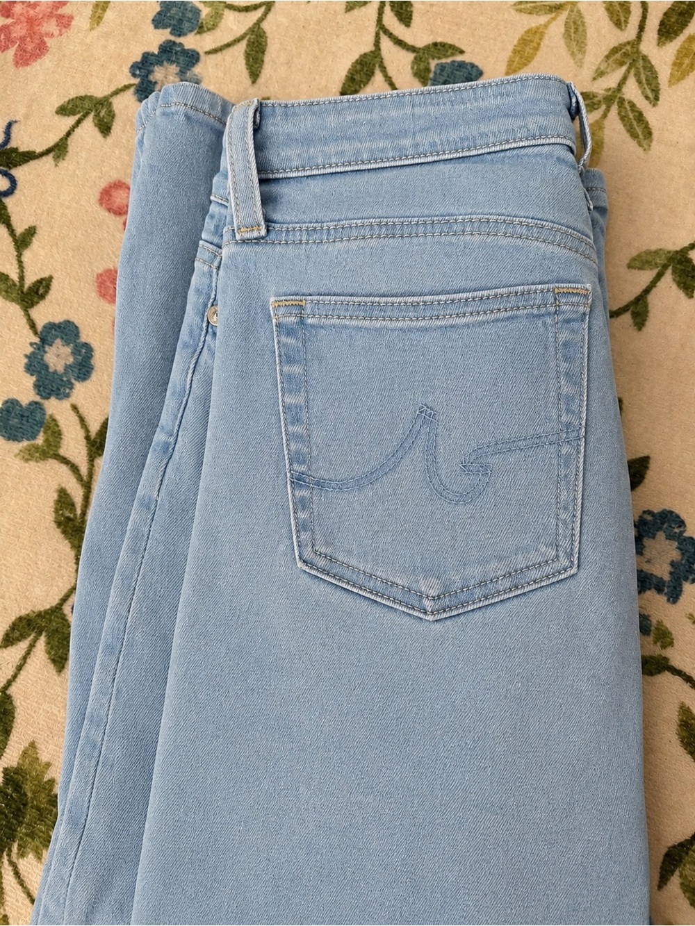 AG Mari crop Pale Blue High-Rise Women's Jeans